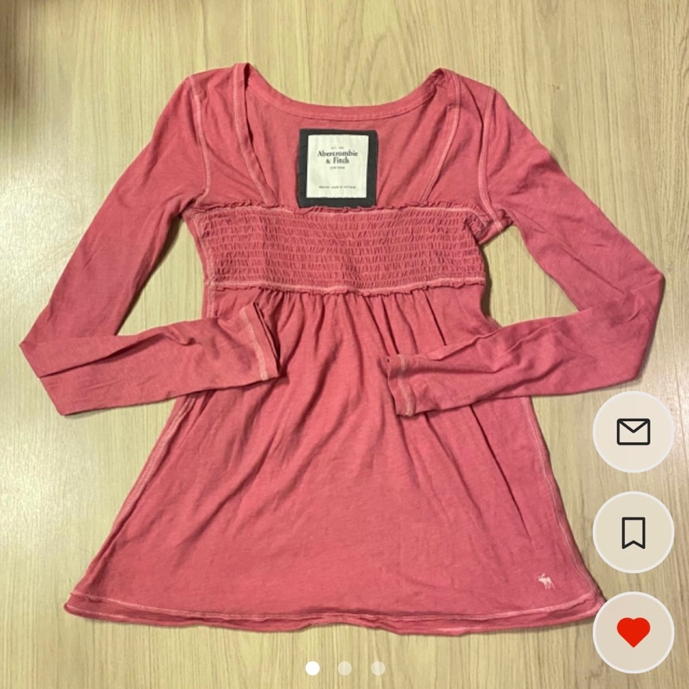 Pink Hollister babydoll size medium